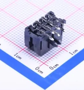 430450600 弯插,P=3mm 线对板针座