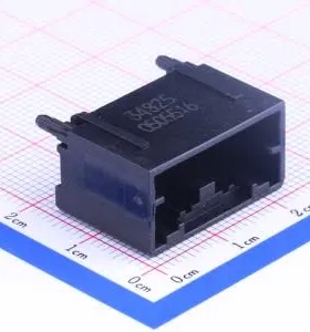 348250124 插件,P=2mm 线对板针座