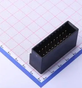 178308-2 弯插,P=3.81mm 线对板针座