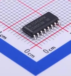 CD4053BM96 SOIC-16 CD4053B CMOS模拟多路复用器/解复用器 模拟