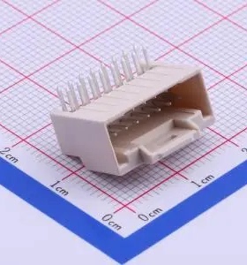 5018761640 弯插,P=2mm 线对板针座