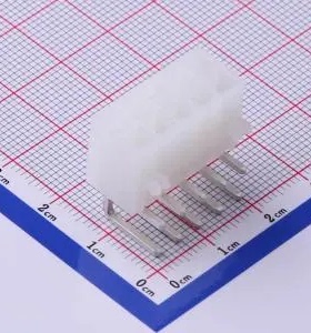 39301100 弯插,P=4.2mm 线对板针座