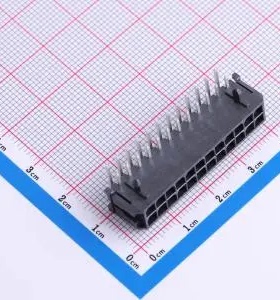 430452401 弯插,P=3mm 线对板针座