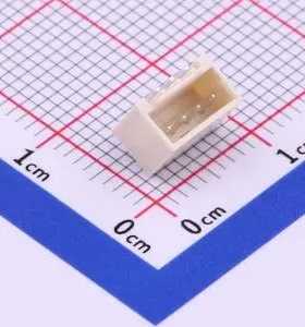 874380443 SMD,P=1.5mm,卧贴 线对板针座