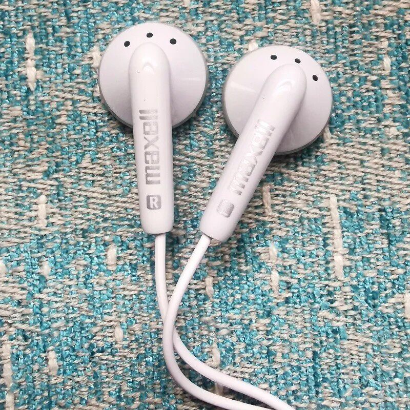 日本大牌麦克赛尔cd机MP3 MP4配机耳机 手机电脑通用老平耳塞式