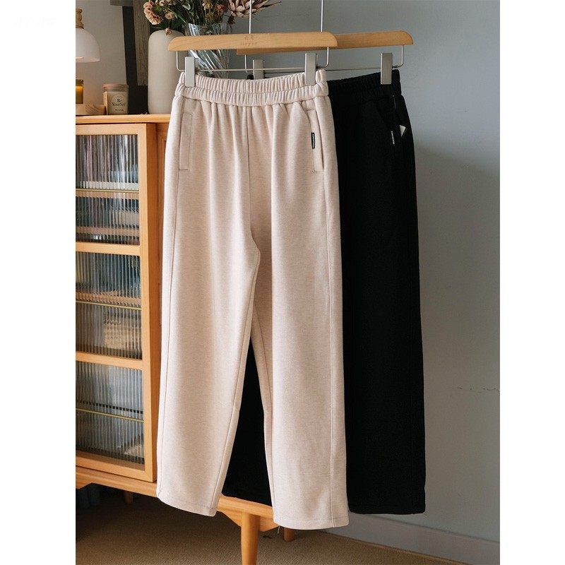 六月家@高腰显瘦哈伦裤 冬新款软糯珍珠绒加绒显瘦女裤小个子可选,女装/女士精品,休闲裤,淘宝优惠券,粉丝福利购,淘宝优惠卷