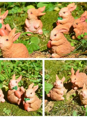 树脂观赏卡通庭院多肉盆栽