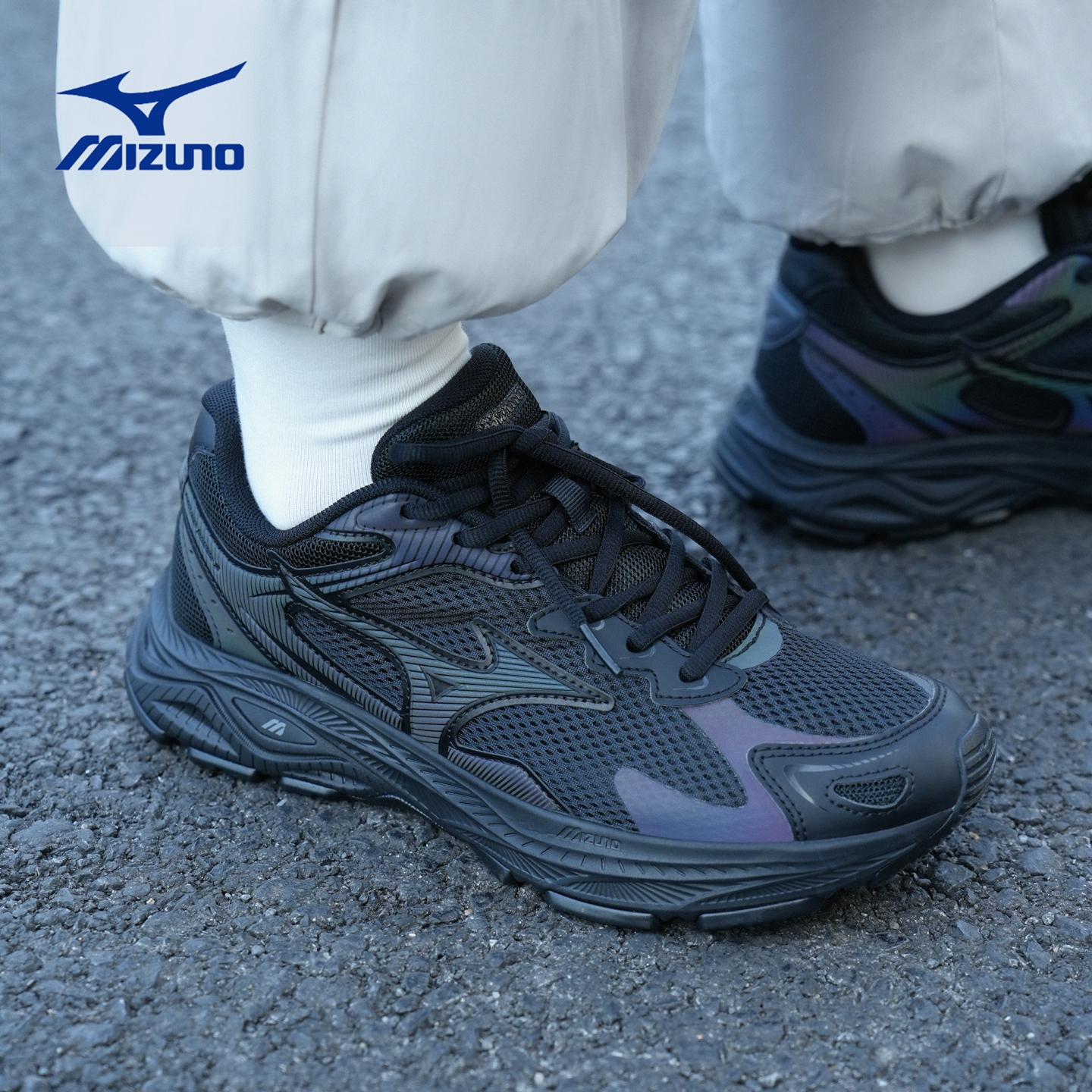 MIZUNO美津浓RacerS复古跑步鞋