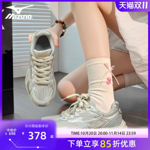 Racer 复古千禧减震防滑情侣休闲跑步鞋 男女款 Mizuno 鞋 美津浓