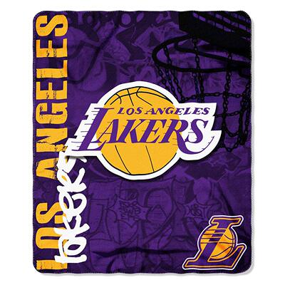 正品抱毯NBA礼物球队印花湖人