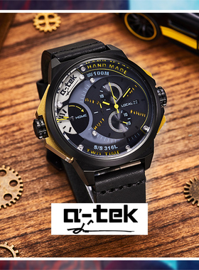 A-TEK欧美a-tek运动男表石英款rapporto系列A1303L