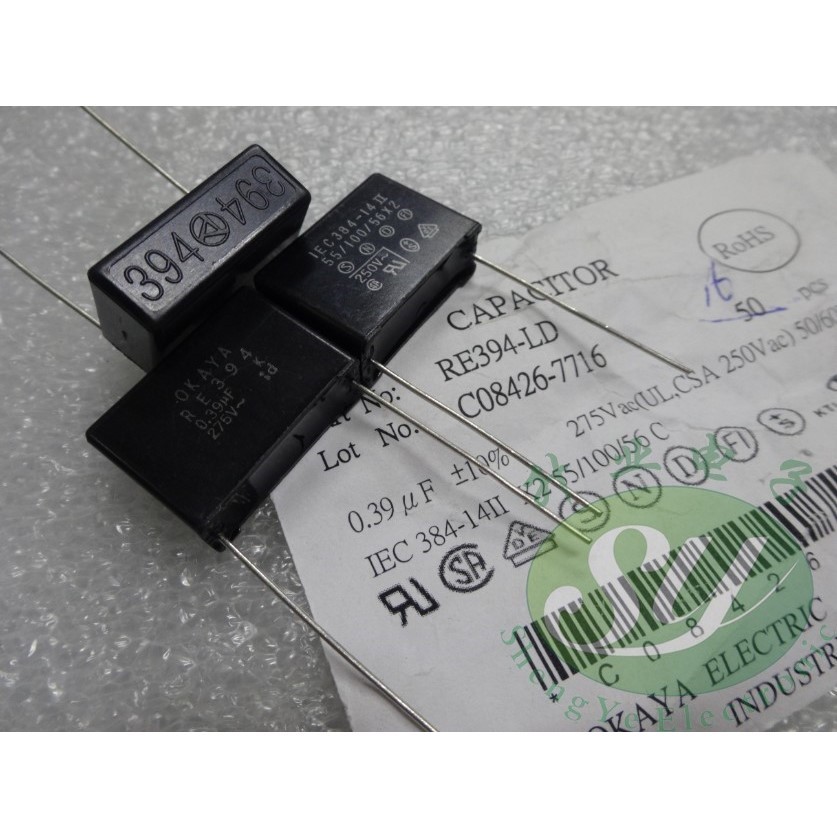 冈谷OKAYARE394-LD0.39uf/275V