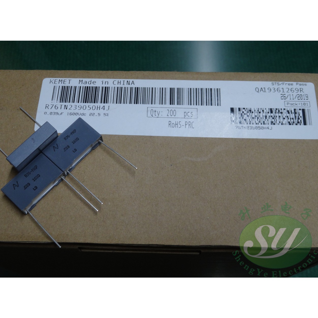 KEMETAVR760.039uf/1600V39n