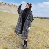 【新款】数据好！格子小香风毛呢外套9069-P185-控268，女装毛呢外套，浙宝125