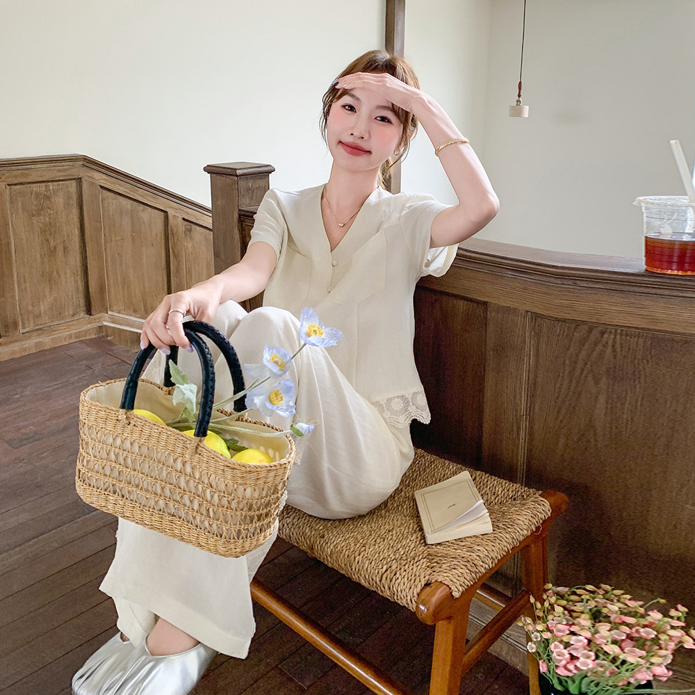 【新款】现货！夏季时尚减龄两件套A20-P155-控228,女装套装/套裙,浙宝125