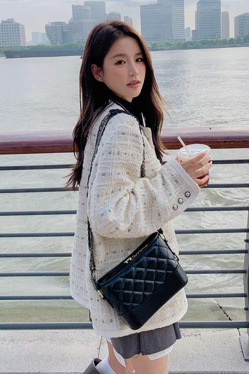 春装新款现货！2025气质小香风外套9215-P145-控198,女装短外套,浙宝125