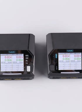 ToolkitRC M6DAC PRO &V2 AC200-300W DC 800W 锂电池平衡充电器