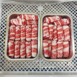 澳洲谷饲安格斯后胸肥牛卷1000g火锅牛丼饭酸汤肥牛寿喜锅奶香嫩