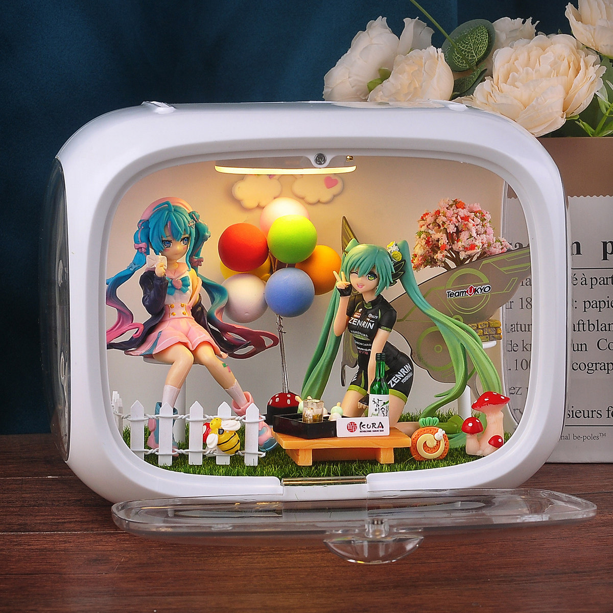 初音未来系列摆件周边手办公仔情人节送男女友朋友的生日礼物男生