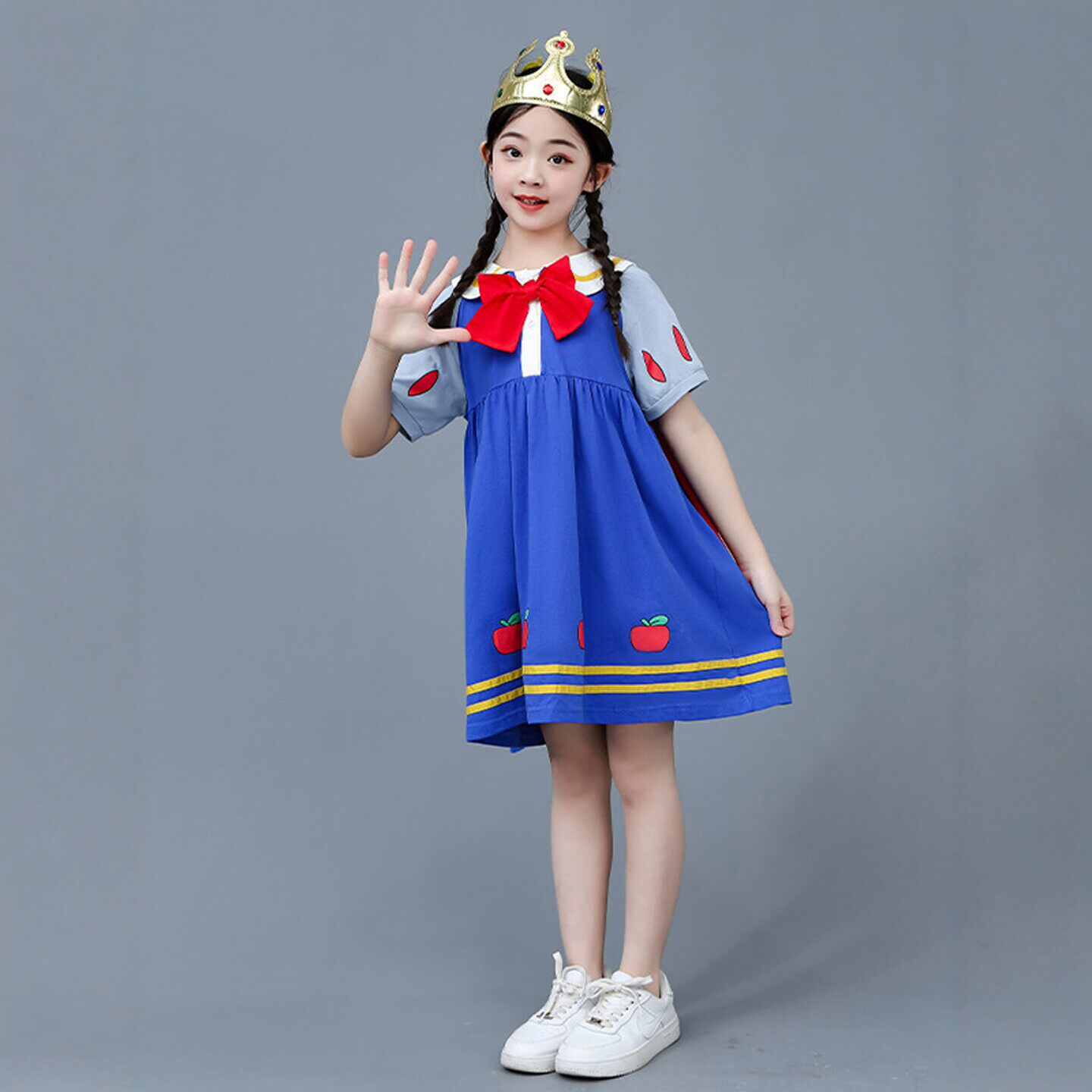 王子服装儿童白雪公主表演服装六一幼儿园角色扮演cos服演出服饰图片