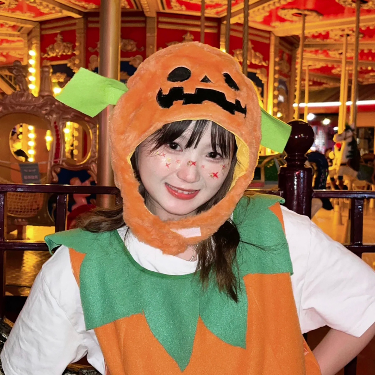 南瓜帽万圣节帽子创意搞怪cos装扮道具可爱头套派对化妆聚会拍照