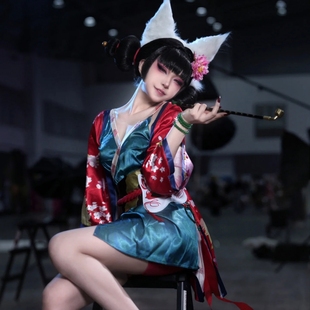 宝青坊主cos服万圣节服装成人女装角色扮演狐狸衣服日常可穿服饰