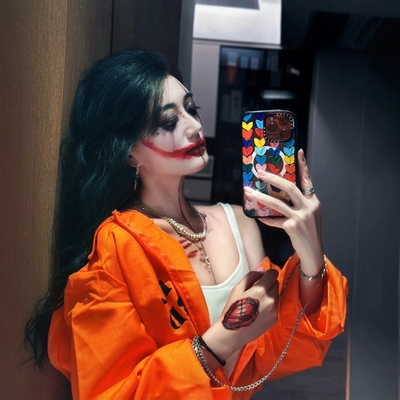 囚犯服万圣节服装成人舞台化妆舞会扮演犯人cos服饰装扮衣服新款