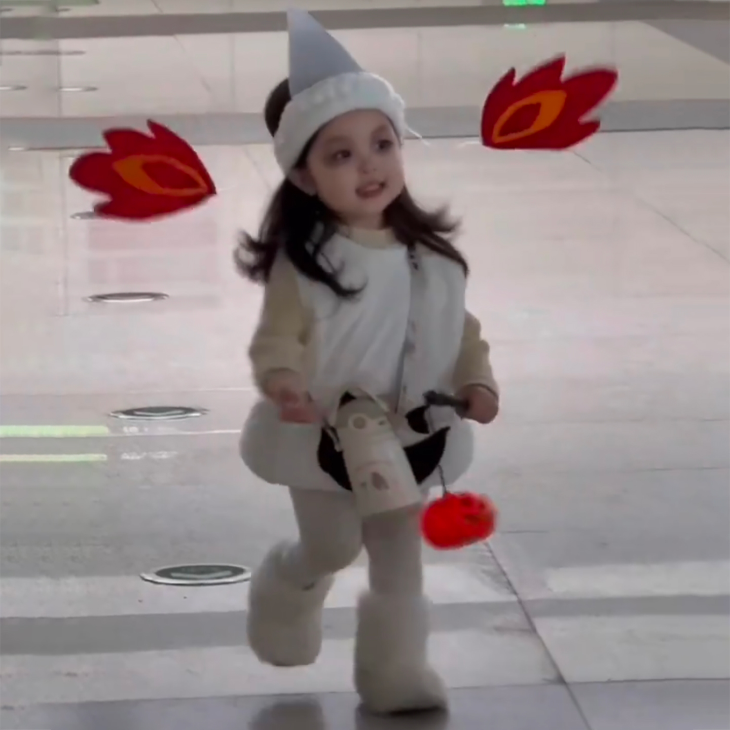 幽灵服万圣节儿童服装袁湘琴可爱鬼cos衣服装扮服饰男女童演出服