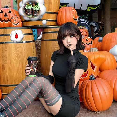精灵旅社梅菲斯万圣节cosplay服女装服装服饰装扮衣服女生穿搭