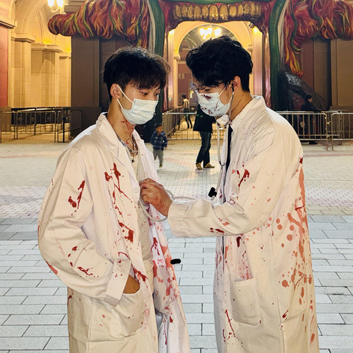 医生cosplay服白大褂万圣节服装男装服饰装扮衣服男生角色扮演