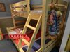 香柏年專櫃正品松木實木家具A08子母床高低床雙層床兒童床