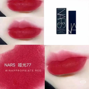 国柜小样 nars娜斯经典唇膏口红哑光977号色 特工红 停产绝版
