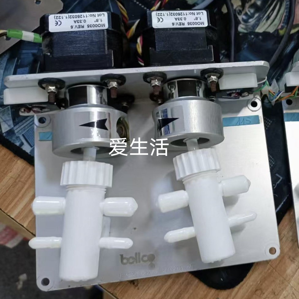 贝尔克ab吸液泵电机底板万向节腔体原装腔体原装全新血透析机配件