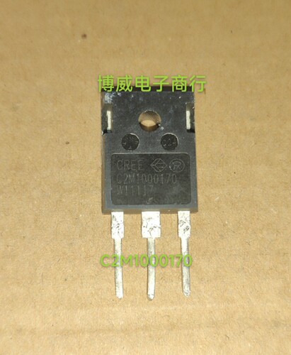 全新进口 C2M1000170 5A 1700V TO-247 碳化硅新能源常用场效电晶