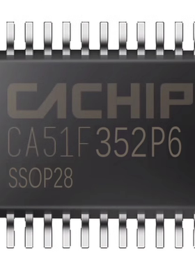CA51F352P6/-S2 贴片SSOP28 LED AD触摸类型集成电路 锦锐单晶片