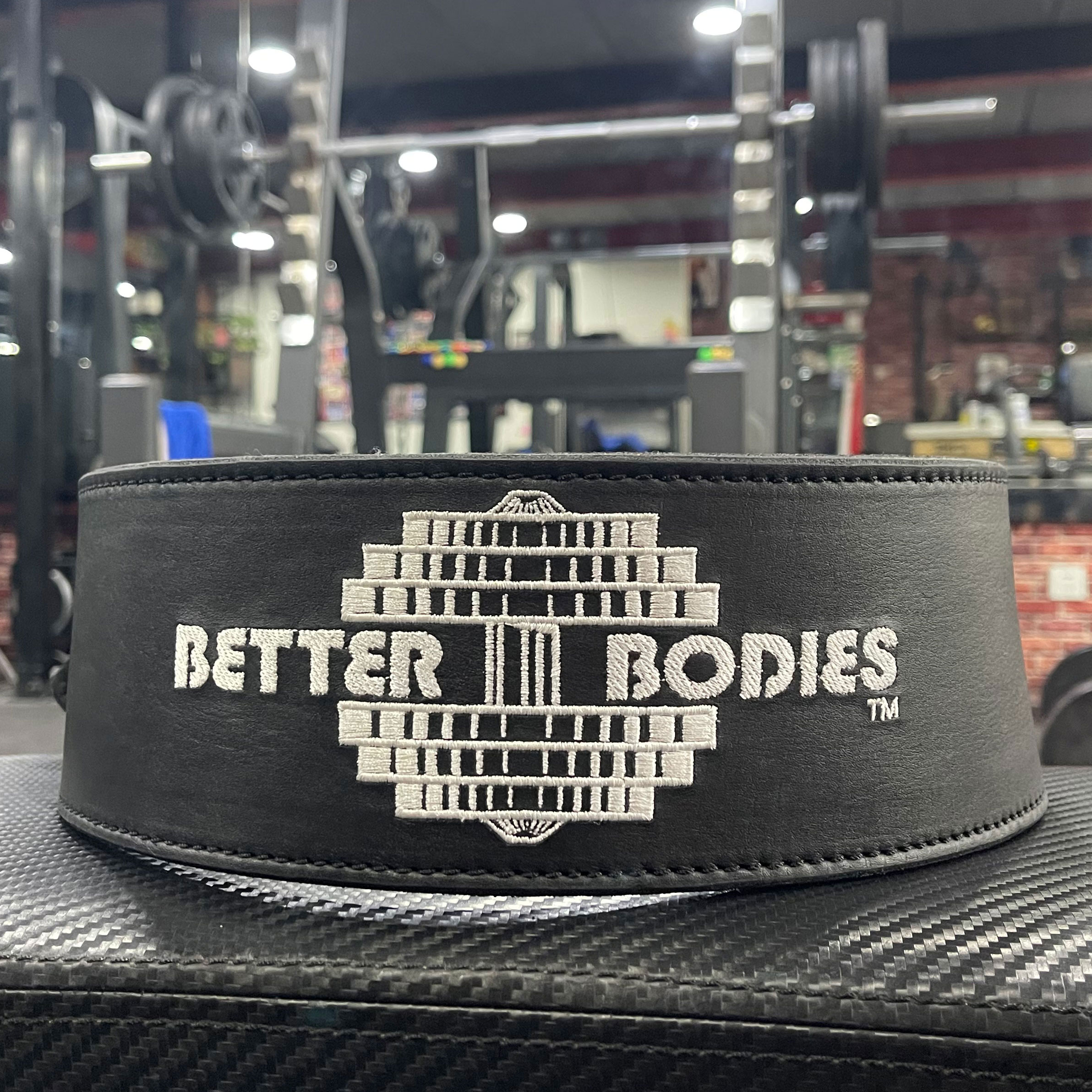 Better Bodies柏德宝柏德堡举重健身腰带真皮刺绣BB Lifting belt 运动/瑜伽/健身/球迷用品 运动护腰 原图主图