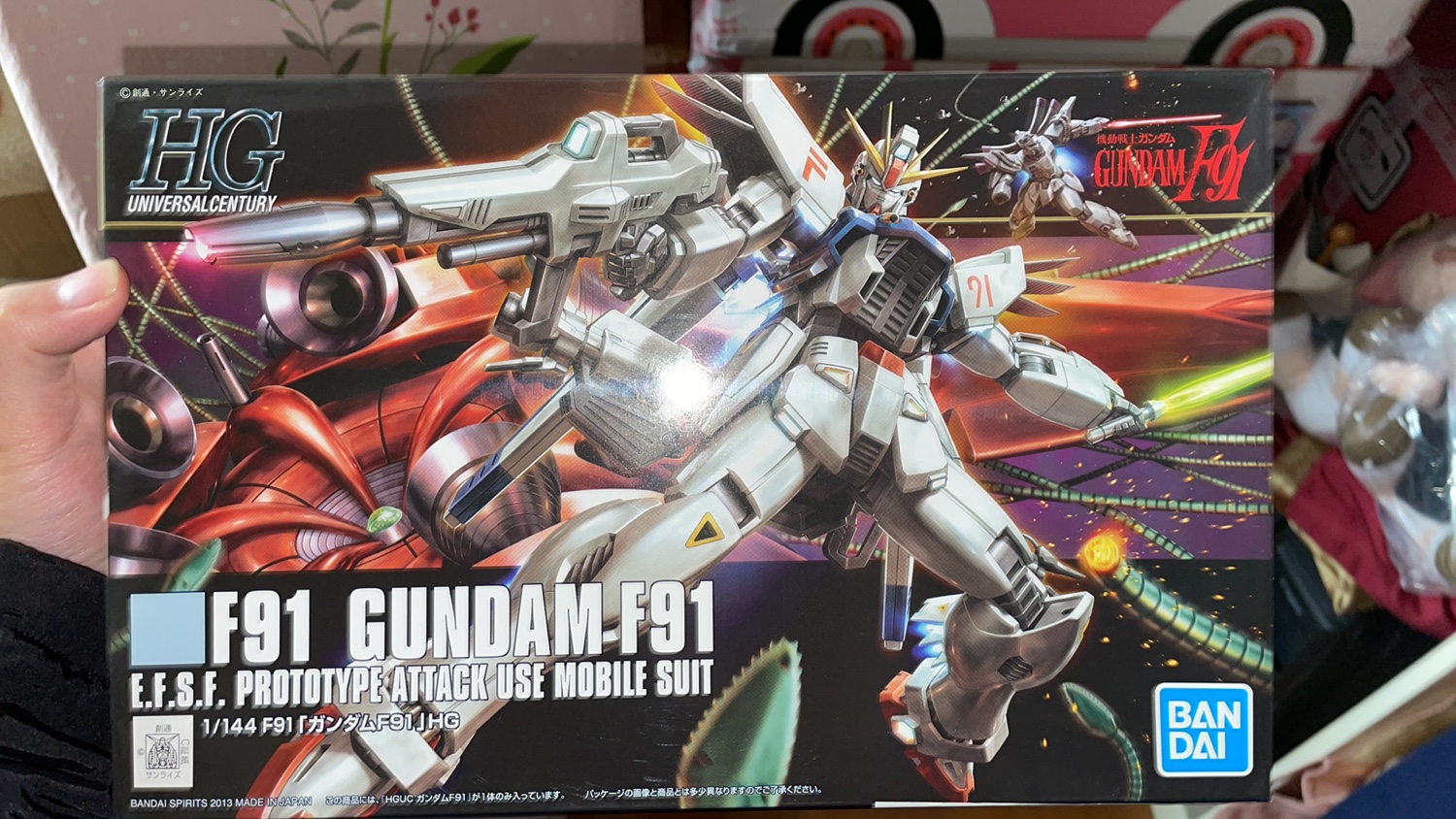 万代正版 hg f91 高达 全新现货