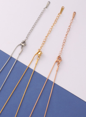 不锈钢圆蛇骨链饰品链条