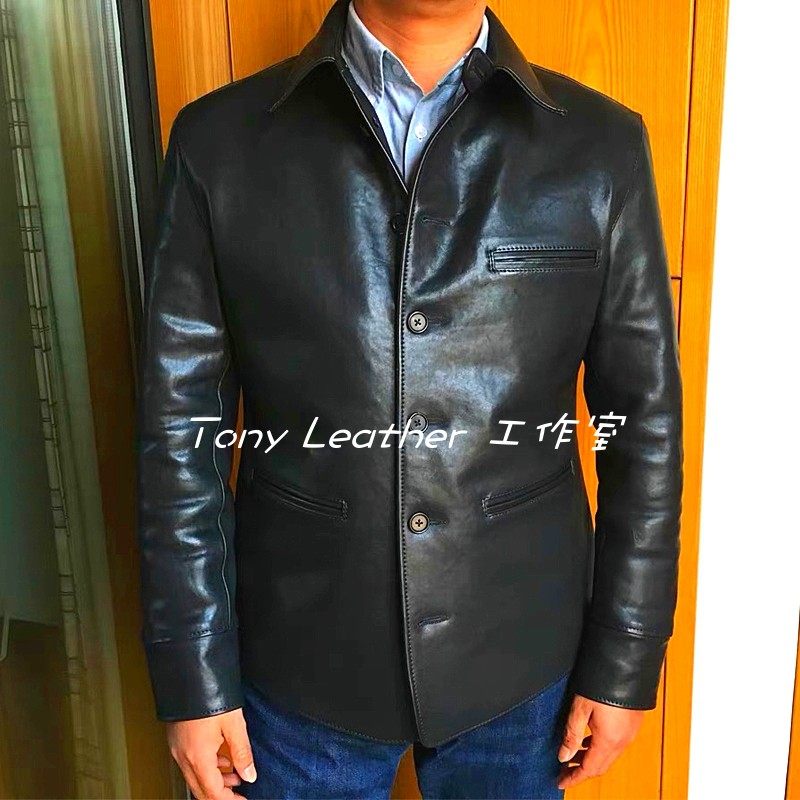 FREEWHEELERS马皮男真皮皮衣