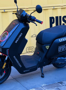 小牛nxt电动车贴纸高达EFSF主题身改装贴纸装饰拉花防水车贴