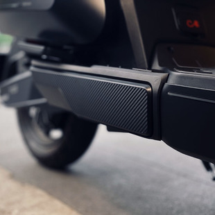 小牛电动车NXT后脚踏碳纤维保护贴纸个性改装防水车贴膜
