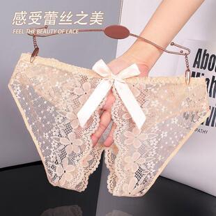 女生开口内裤 御姐风2024新款 开裆裤 女纯欲爆款 薄免穿脱 性感内裤