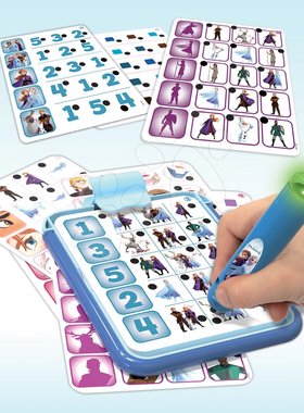 Educa欧美Conector Junior 早教认知发光笔学习卡图案数字配对笔