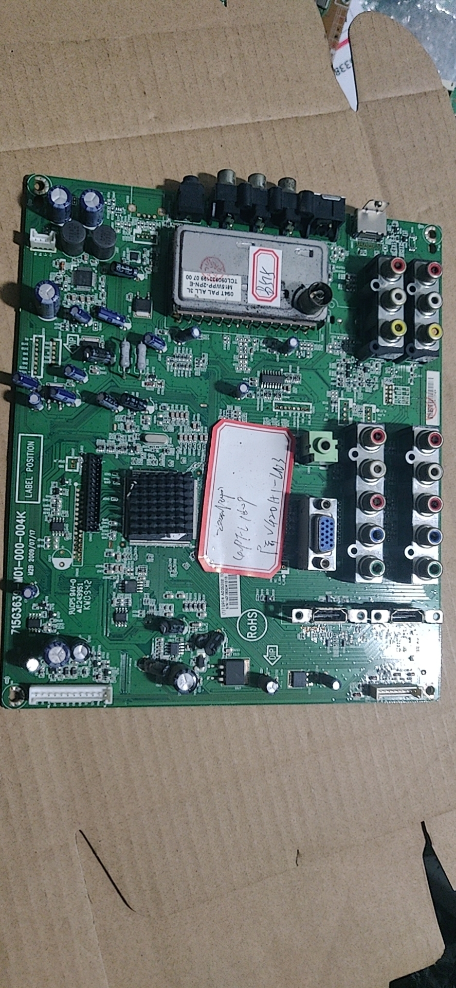 原装三洋LCD-42CC10主板715G3639-M01-000-004K屏V420H1-LN3