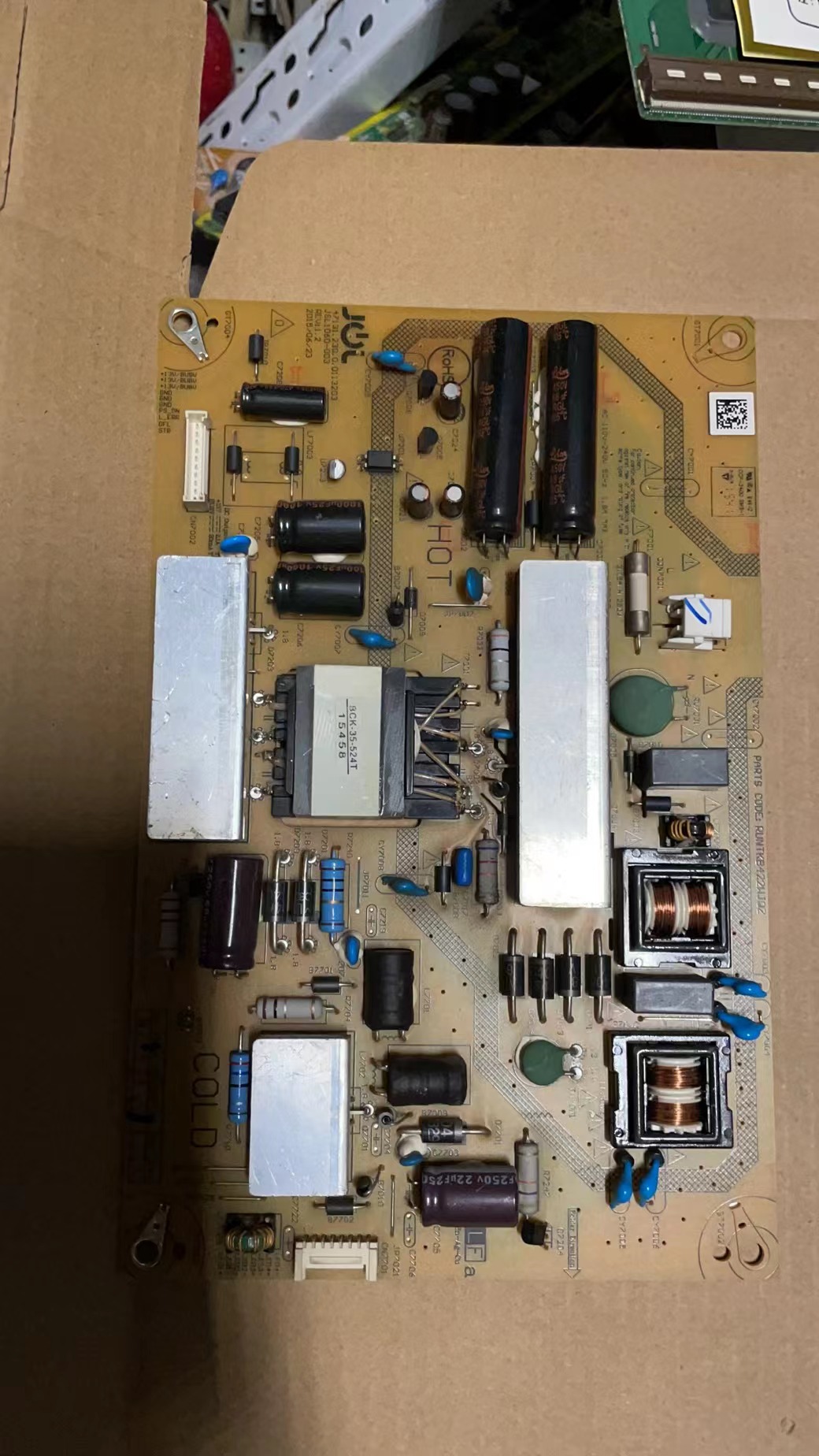 原装 夏普LCD-40M3A 电源板 RUNTKB422WJQZ JSL1060-003