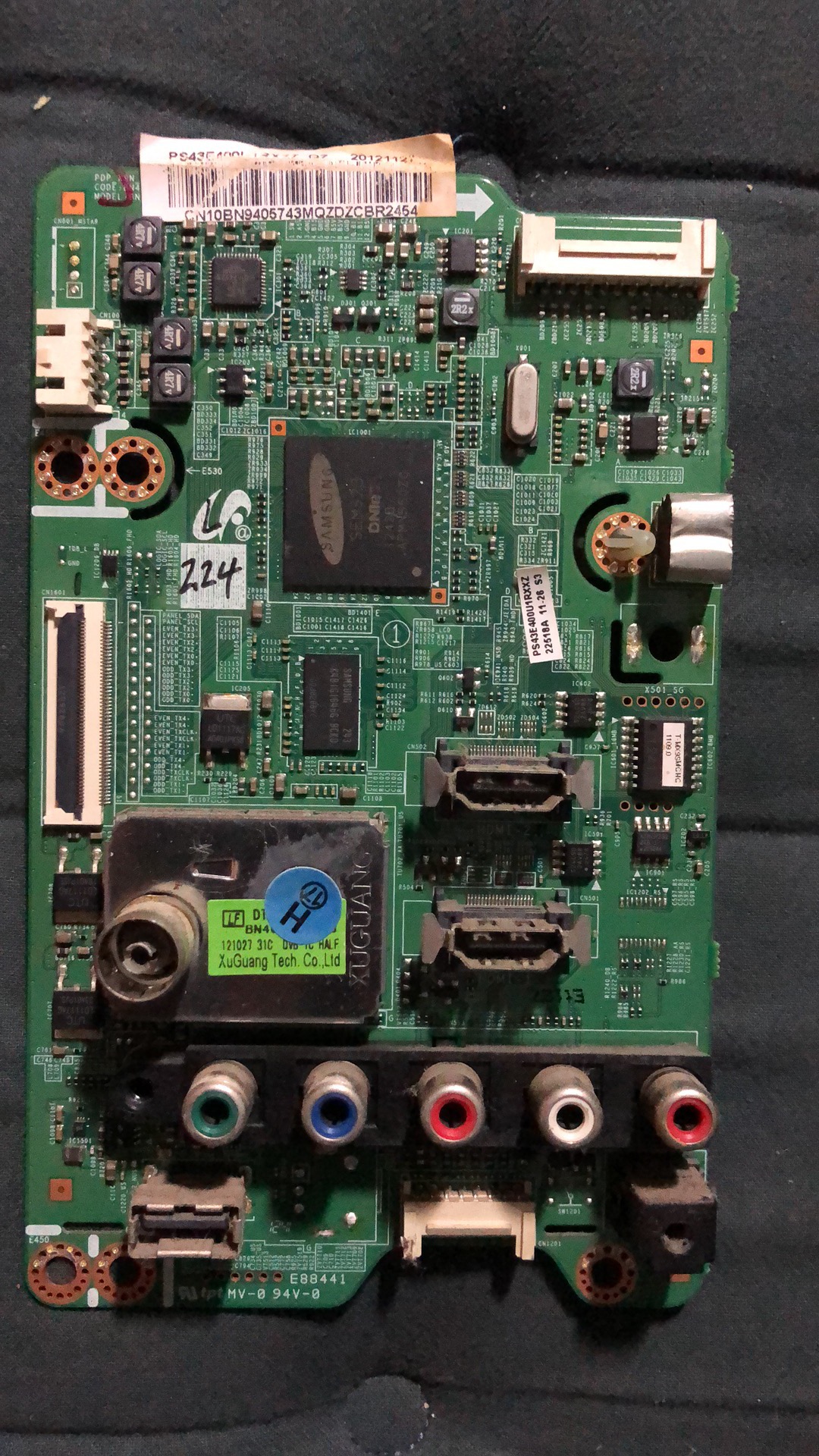 现货 原装三星PS43E400U1R主板BN41-01799A 配屏S43SD-YB01