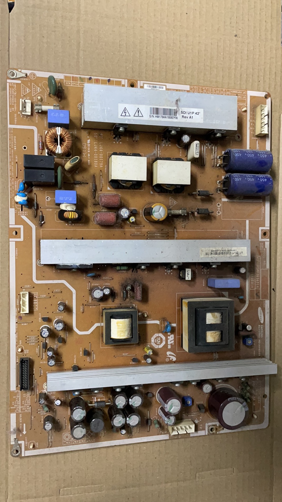 原装海信TPW42M69电源板 LJ44-00179A PSPF365601A S42 YB07