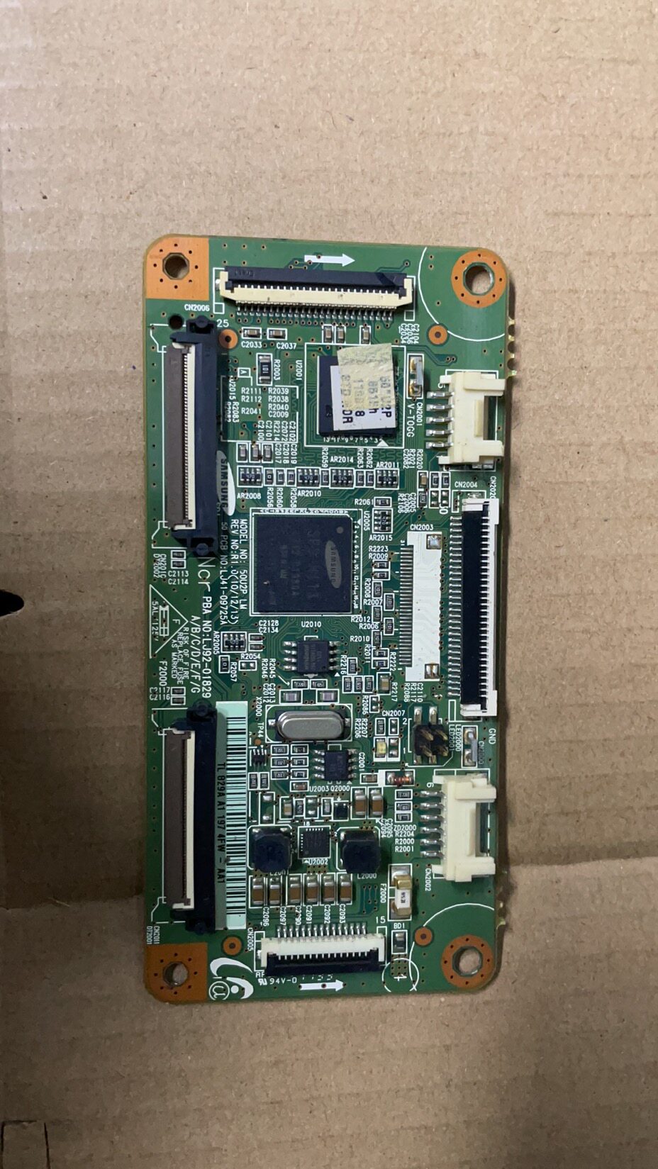 长虹ITV50738X屏S50HW-YD13/YB06逻辑板LJ41-08387A LJ92-01705A - 实物图