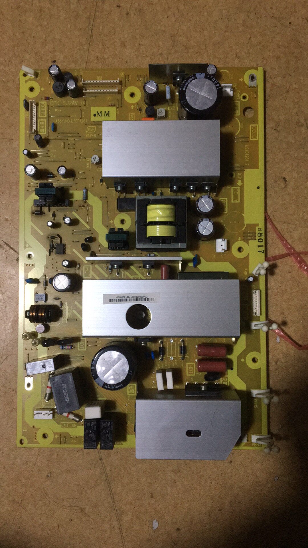 松下TH-42PV80C TPW5029D 长虹PT50700 LSEP1260电源板LSJB1260-2