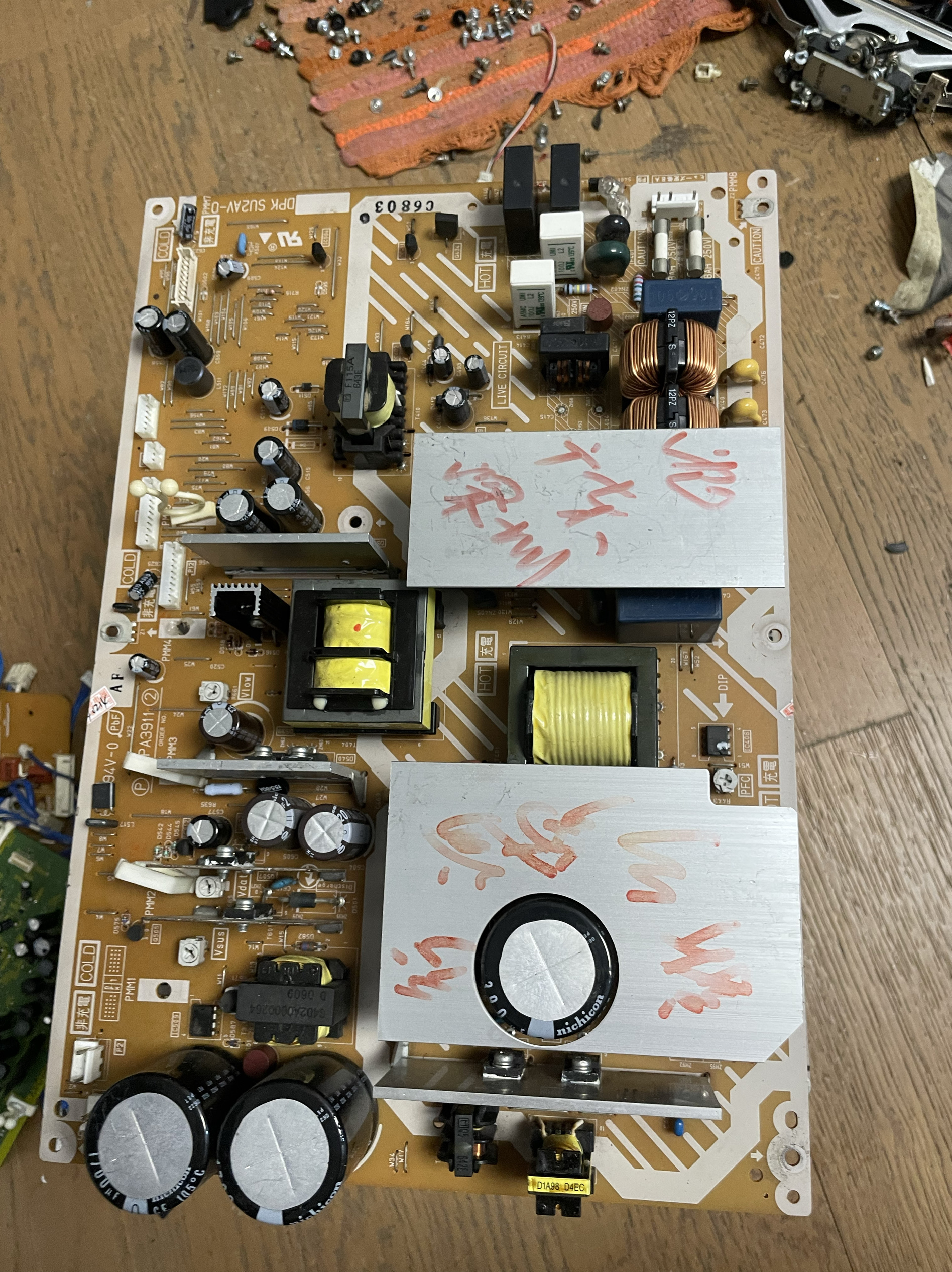 TH-42PV60C TH-42PV65C电源板TNPA3911 AF DPK SU2AV-0